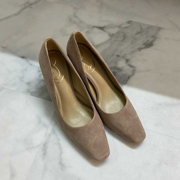 Sam Edelman Suede Classic Kitten Heel Pumps